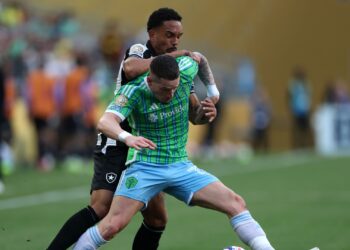 Vitinho, do Botafogo, na Copa do Mundo de Clubes da Fifa.