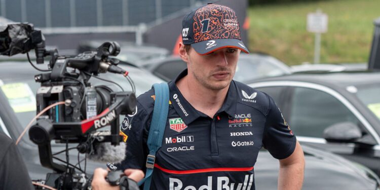 Max Verstappen, piloto da Red Bull, antes do GP da Áustria