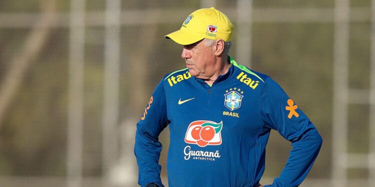 Carlo Ancelotti, treinador da Seleção Brasileira