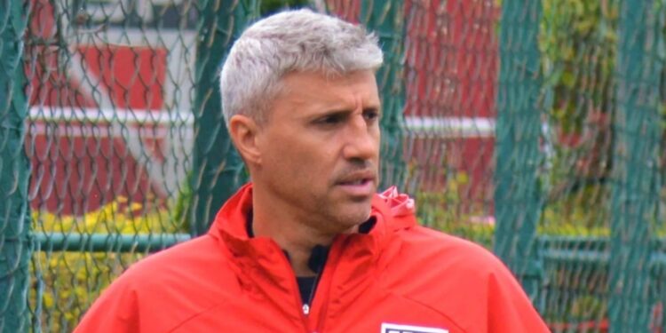 Hernán Crespo, técnico do São Paulo