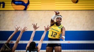 Ana Cristina, jogadora brasileira de vôlei