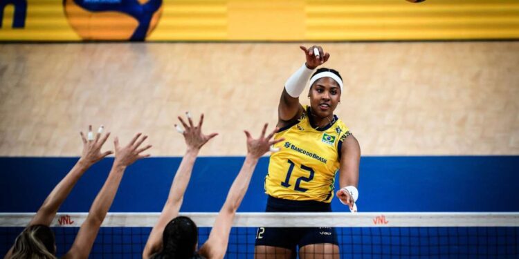 Ana Cristina, jogadora brasileira de vôlei