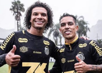 Willian Arão e Igor Vinícius, reforços do Santos