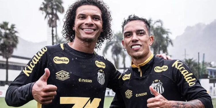 Willian Arão e Igor Vinícius, reforços do Santos