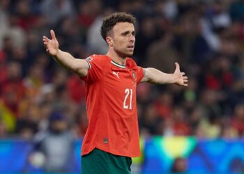 Diogo Jota no futebol.