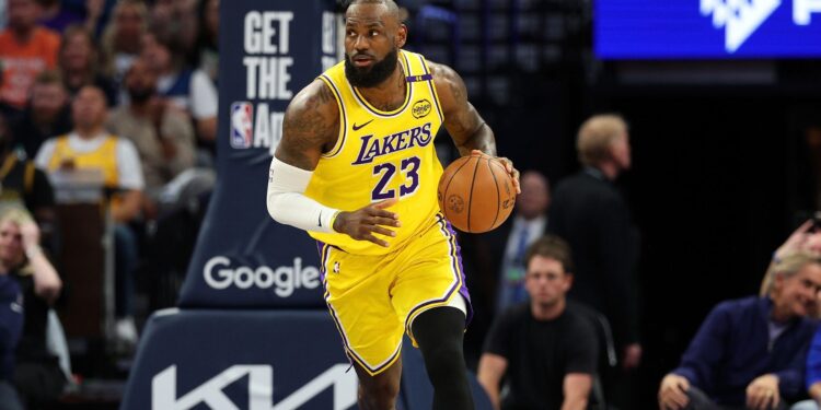 LeBron James na NBA.