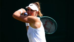 Bia Haddad em Wimbledon.