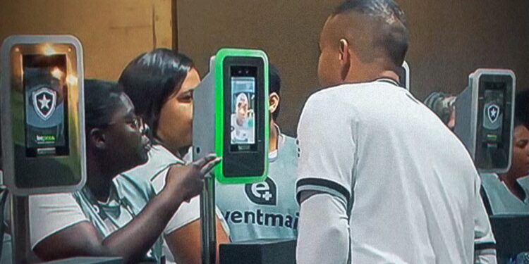 Biometria facial chegou ao futebol brasileiro