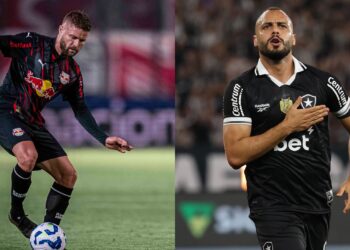 Botafogo x Bragantino será definido na Copa do Brasil 2025.