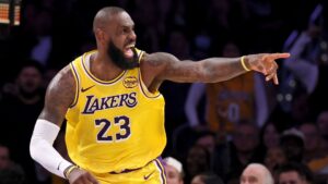 LeBron James na NBA.