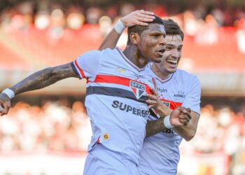São Paulo x Fluminense no Brasileirão.