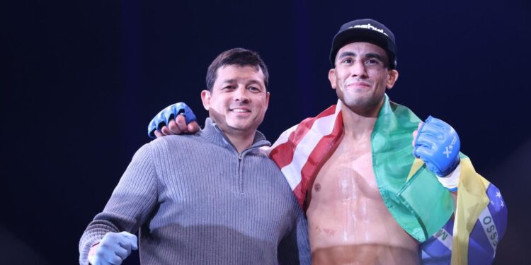 Chinzo Machida (córner) e Rafael Coxinha - Foto: Divulgação