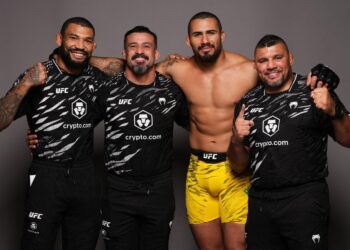 Vitor Petrino venceu em sua estreia nos pesos pesados do UFC - Foto: Divulgação/UFC