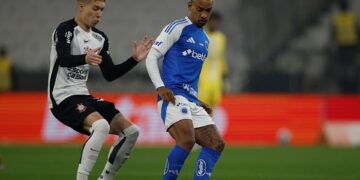 Corinthians x Cruzeiro no Brasileirão.