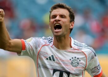 Thomas Muller, do Bayern de Munique.