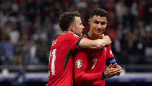 Cristiano Ronaldo era muito amigo de Diogo Jota