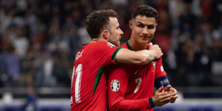 Cristiano Ronaldo era muito amigo de Diogo Jota