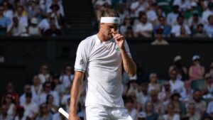 Alexander Zverev em Wimbledon.