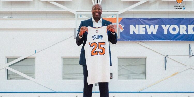 Mike Brown - Créditos: Imagem Divulgação Instagram/@nyknicks e @msgnetworks