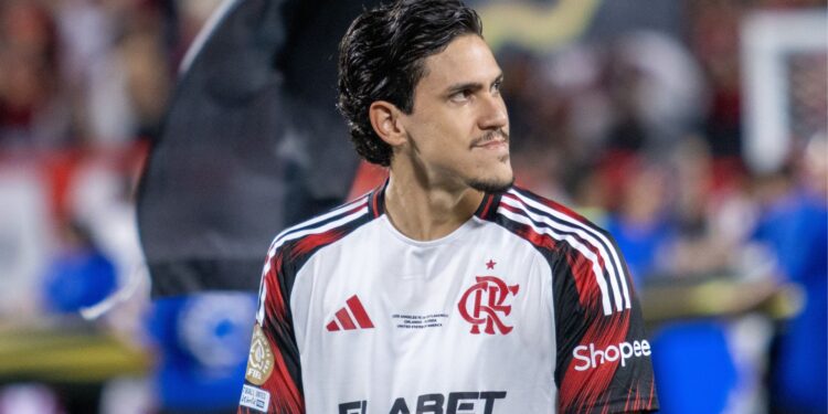 Pedro, do Flamego, entrou em conflito com o técnico Filipe Luís.