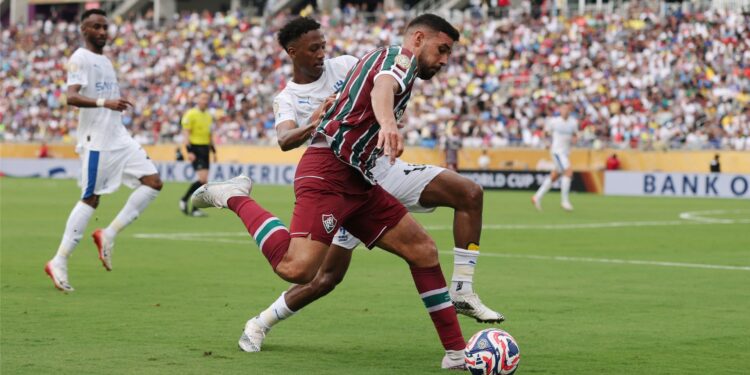 Fluminense x Al Hilal na Copa do Mundo de Clubes da Fifa.