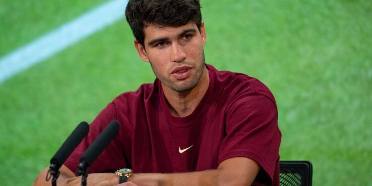 Alcaraz está fora do Masters de Toronto.