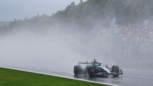 GP da Bélgica atrasou o início em mais de uma hora