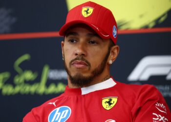 Hamilton na F1.