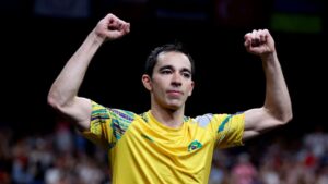 Hugo Calderano brilhou no WTT Contender Buenos Aires