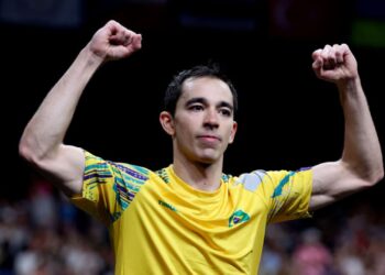 Hugo Calderano brilhou no WTT Contender Buenos Aires