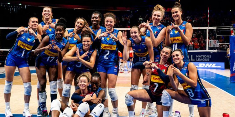 Itália está na final da VNL