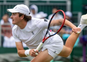 João Fonseca em Wimbledon.