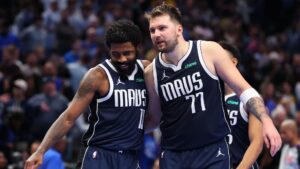 Kyrie e Doncic na NBA.