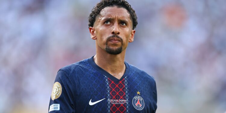 Marquinhos no PSG.