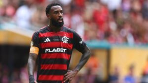 Gerson no Flamengo.