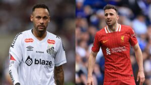 Neymar e Diogo Jota.