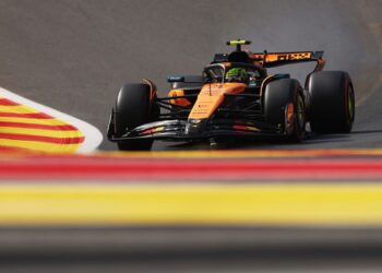 Norris largará na pole na Bélgica