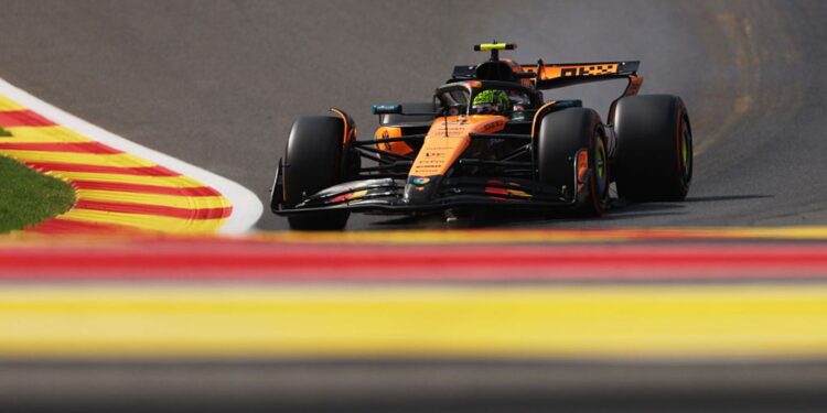 Norris largará na pole na Bélgica