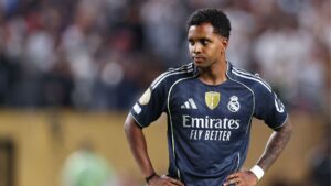 Rodrygo no Real Madrid.