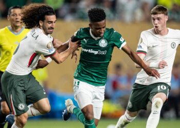 Palmeiras x Chelsea no Mundial de Clubes.