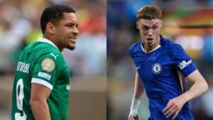 Palmeiras x Chelsea na Copa do Mundo de Clubes da Fifa.