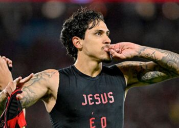 Pedro no Flamengo.