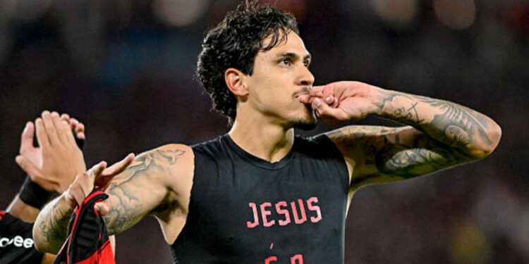 Pedro no Flamengo.
