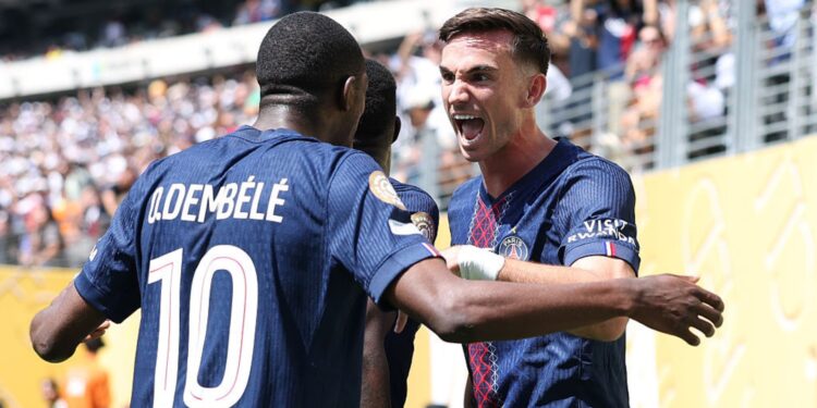 PSG brilhou sob o comando de Fabián Ruiz e Dembélé