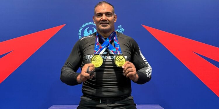Renato Andrade venceu a categoria e o absoluto no American National – Foto: arquivo pessoal