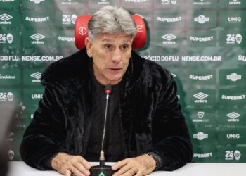 Renato Gaúcho, técnico do Fluminense.