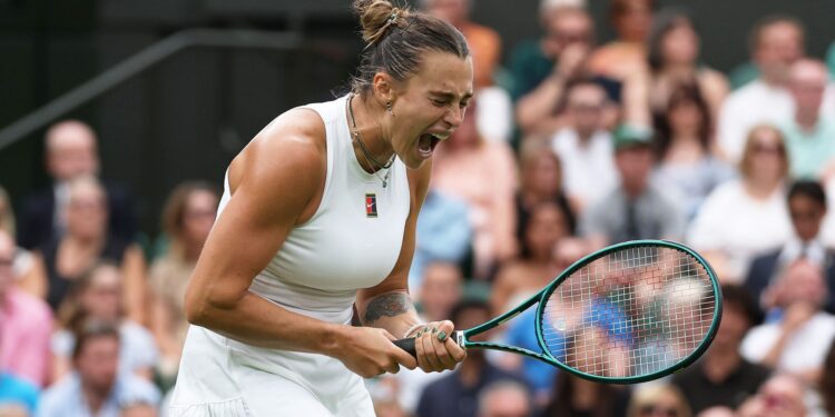 Aryna Sabalenka, número um do mundo.