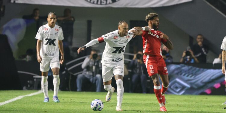 Santos x Internacional.