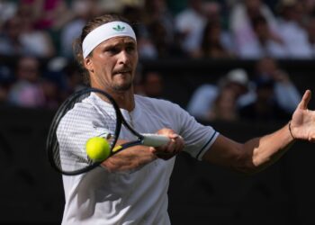 Zverev em Wimbledon.