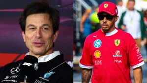 Wolff e Hamilton na F1.